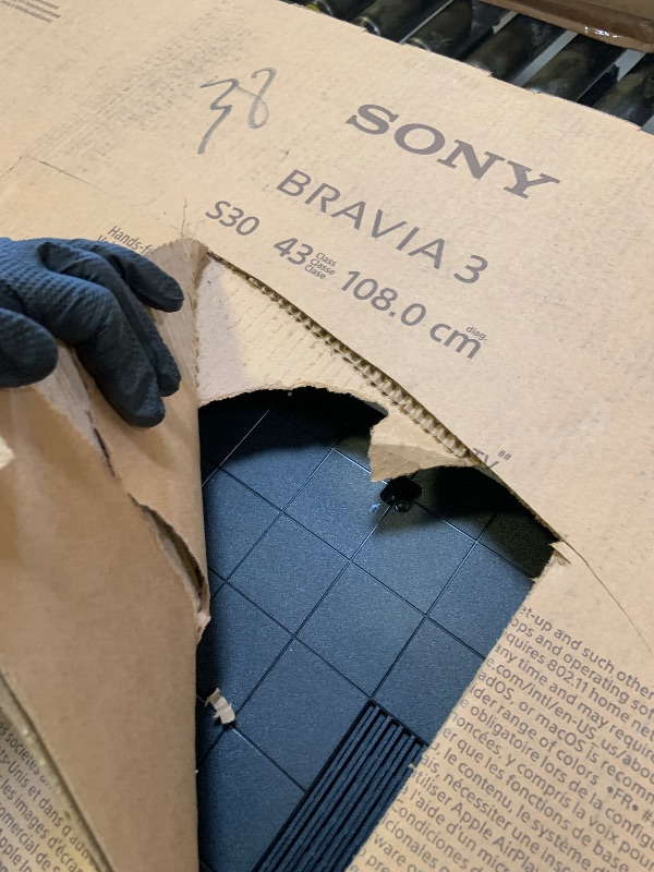 Photo 1 of Sony 43 Inch BRAVIA 3 LED 4K HDR Smart Google TV (K-43S30)