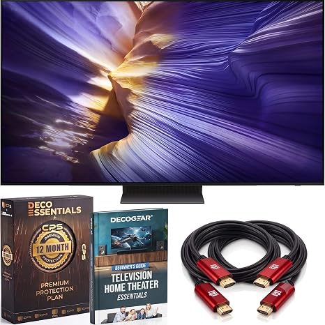 Photo 1 of Samsung 48-Inch S90F OLED 4K AI Smart TV - NQ4 AI Gen3 Processor, AI Upscaling Pro, 144Hz, Dolby Atmos, QN48S90FAEXZA (2025) Bundle with Deco Essentials Exclusive Protection + Home Theater Guidebook
4.4 4.4 out of 5 stars   (93)