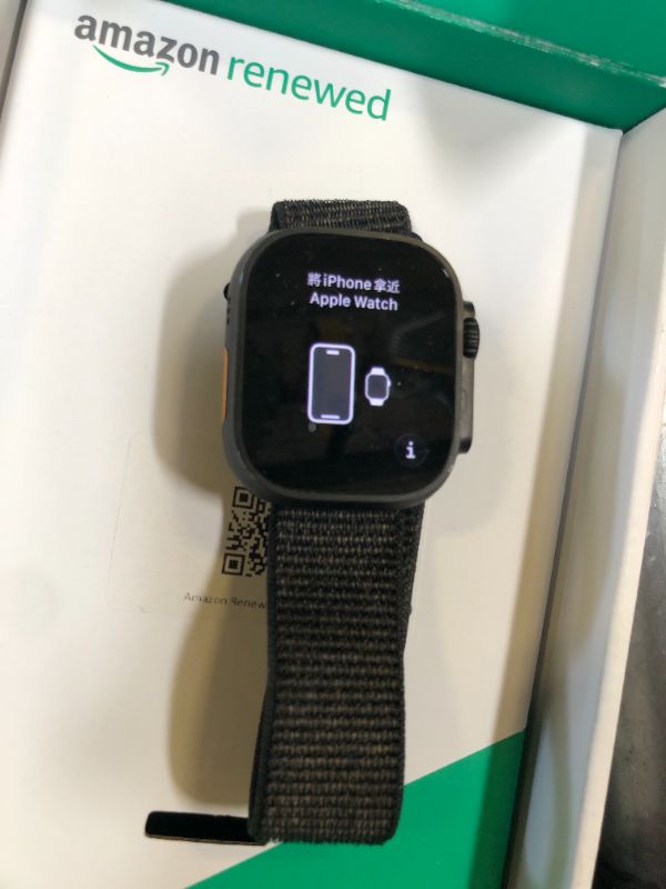 Photo 1 of NOT SURE IF FUNCTIONAL///Apple Watch Ultra 2 (GPS + Cellular, 49MM) - Black Titanium Case with Black Ocean Band (Renewed Premium) LOCKED