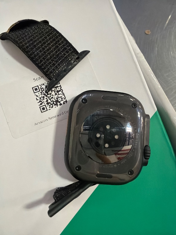 Photo 1 of NOT SURE IF FUNCTIONAL///Apple Watch Ultra 2 (GPS + Cellular, 49MM) - Black Titanium Case with Black Ocean Band (Renewed Premium) LOCKED