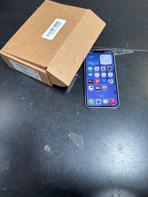 Photo 1 of Apple iPhone 14, 128GB, Starlight - Unlocked (Renewed)