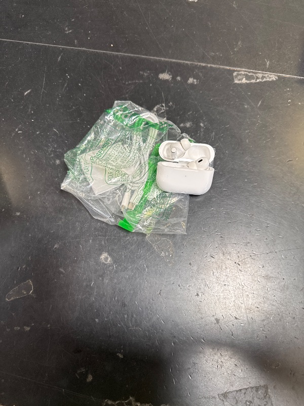 Photo 1 of Apple AirPods Pro (2nd Generation) with MagSafe Charging Case (USB-C) (Renewed Premium)