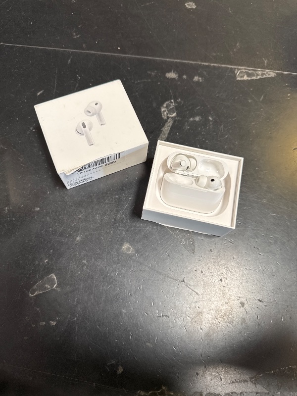 Photo 1 of Apple AirPods Pro 3 Wireless Earbuds, Active Noise Cancellation, Live Translation, Heart Rate Sensing, Hearing Aid Feature, Bluetooth Headphones, Spatial Audio, High-Fidelity Sound, USB-C Charging
