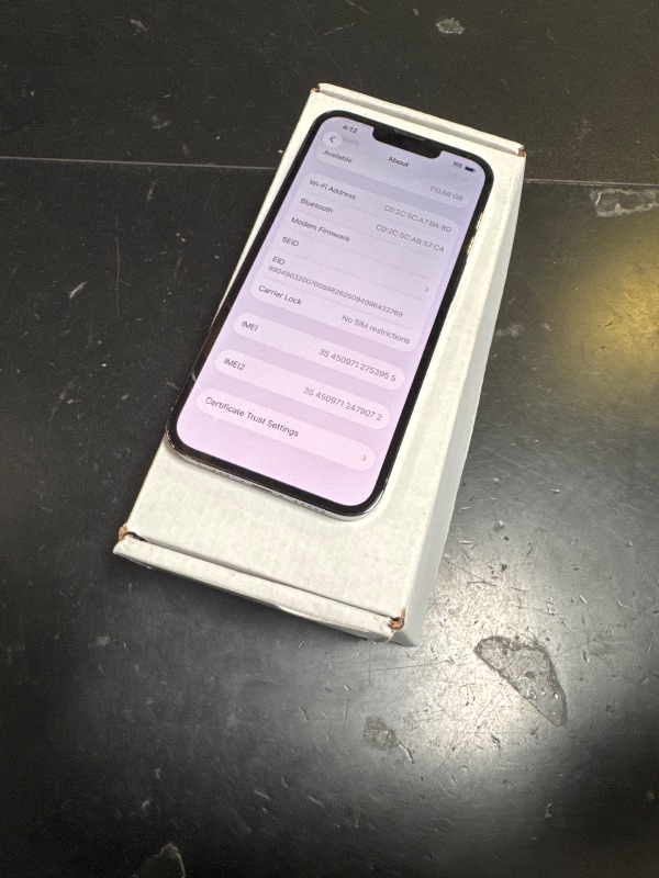 Photo 1 of Apple iPhone 13 Pro, 128GB, Graphite - Unlocked (Renewed)