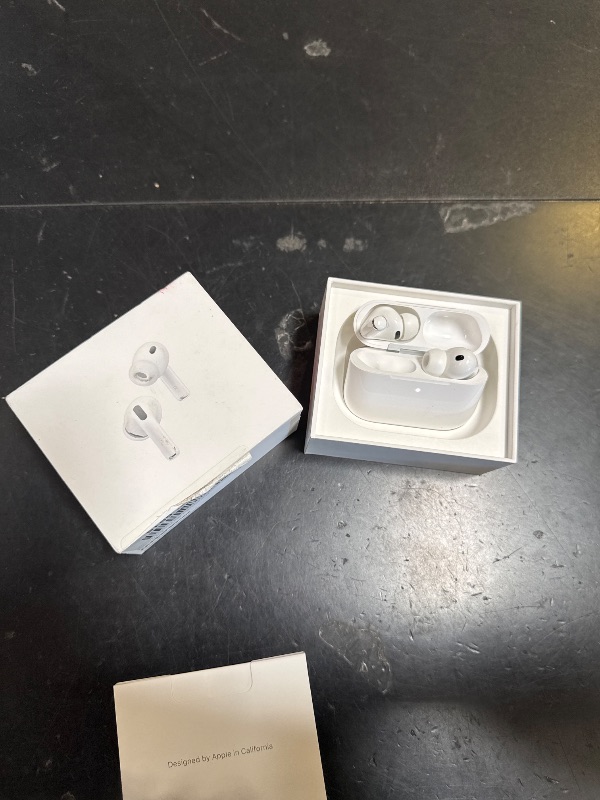 Photo 1 of Apple AirPods Pro 3 Wireless Earbuds, Active Noise Cancellation, Live Translation, Heart Rate Sensing, Hearing Aid Feature, Bluetooth Headphones, Spatial Audio, High-Fidelity Sound, USB-C Charging