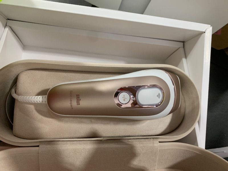 Photo 1 of Braun Smart IPL, Skin i·Expert Pro 7, VOGUE's Best Hair Removal Device, IPL Hair Removal for Women and Men, Permanent Laser Hair Reduction At-Home, World's 1st Smart App, 4 Heads, IPL7387