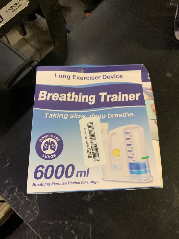 Photo 1 of Breathing Exercise Device for Lungs, Lung Exerciser Device – Deep Breathing Trainer for Respiratory Health & Recovery