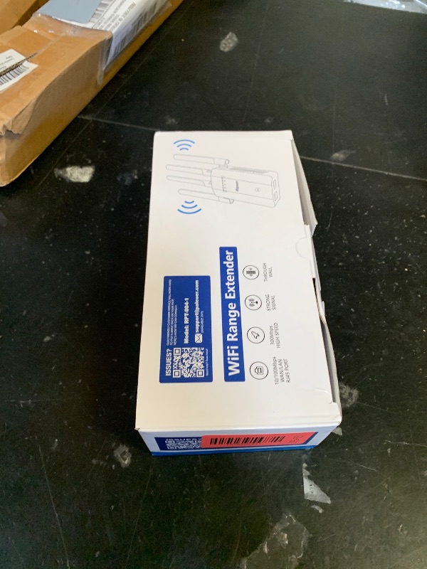 Photo 1 of 2026 WiFi Extender Signal Booster for Home, 16ksq.ft Long Range WiFi Repeater Wireless Routers Signal Amplifier, Mesh WiFi 18X Faster Access Point with Ethernet Port, 5 Working Modes