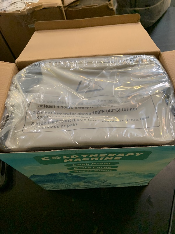 Photo 1 of Ice Machine for Shoulder After Surgery, Shoulder Ice Machine with 6 Timers 5 Speed Levels, Cold Therapy Machine for Sports Training, Cryotherapy Pain Relief System