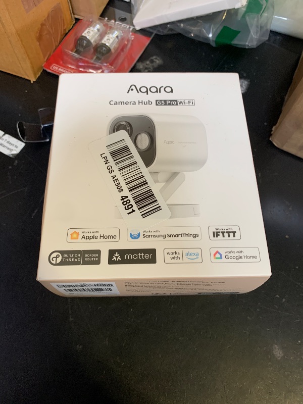 Photo 1 of Aqara 4MP Camera Hub G5 Pro WiFi, True Color Night Vision Security Camera Outdoor, 2.4/5Ghz WiFi, HomeKit Secure Video, Thread Border Router, Local Detection, Thread/Zigbee, Supports Alexa,Google Home
