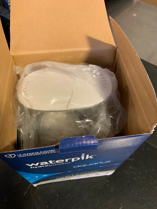 Photo 1 of Waterpik Aquarius Water Flosser For Teeth Cleaning, Gums, Braces, Dental Care, Electric Power With 10 Settings, 7 Tips For Multiple Users And Needs, ADA Accepted, White WP-660, Packaging May Vary