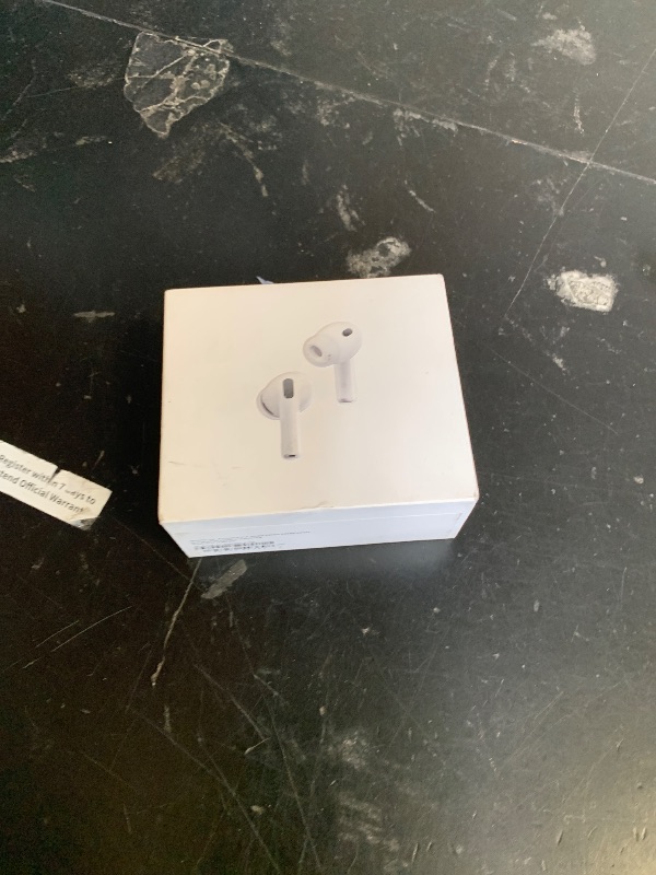 Photo 1 of Apple AirPods Pro 3 Wireless Earbuds, Active Noise Cancellation, Live Translation, Heart Rate Sensing, Hearing Aid Feature, Bluetooth Headphones, Spatial Audio, High-Fidelity Sound, USB-C Charging