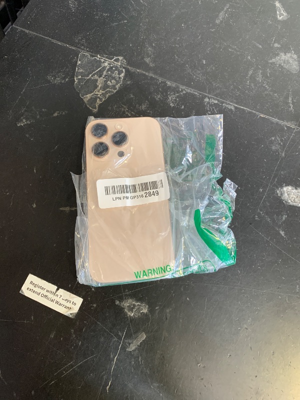 Photo 1 of Apple iPhone 13 Pro Max, 128GB, Gold - Unlocked (Renewed)