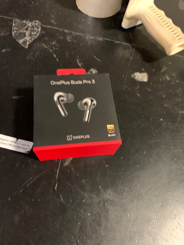 Photo 1 of OnePlus Buds Pro 3, Wireless Bluetooth Earbuds, Noise Canceling Earbuds, Deep Bass, Immersive Sound, Up to 44 Hour Playtime with Charging case, Midnight Opus