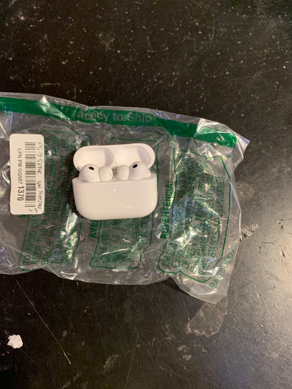 Photo 1 of Apple AirPods Pro (2nd Generation) with MagSafe Charging Case (USB-C) (Renewed Premium)