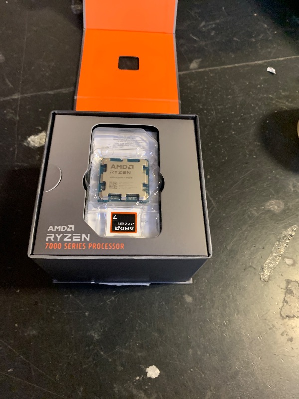 Photo 1 of AMD Ryzen 7 7700X 8-Core, 16-Thread Unlocked Desktop Processor