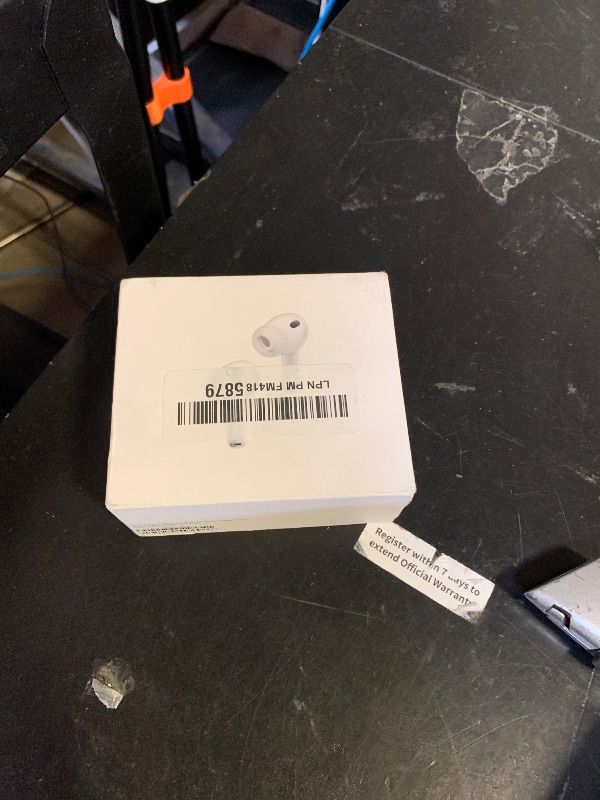 View 2 of Apple AirPods Pro 3 Wireless Earbuds, Active Noise Cancellation, Live Translation, Heart Rate Sensing, Hearing Aid Feature, Bluetooth Headphones, Spatial Audio, High-Fidelity Sound, USB-C Charging