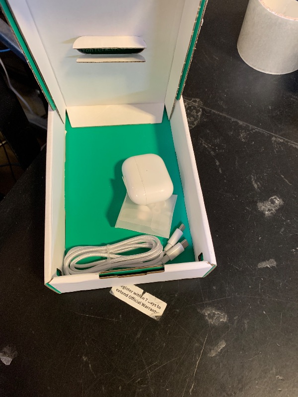 Photo 1 of Apple AirPods Pro (2nd Generation) with MagSafe Charging Case (USB-C) (Renewed Premium)