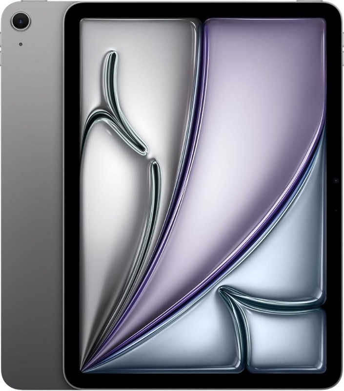 Photo 1 of Apple iPad Air (M2, 11-inch, 2024), 128GB, Wi-Fi, Space Gray (Renewed)