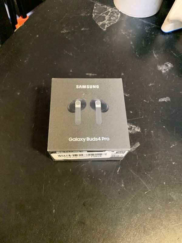 Photo 1 of Samsung Galaxy Buds 4 Pro (2026) AI True Wireless Bluetooth Earbuds, Hi-Res Audio, 2-Way Speaker, ANC 2.0, Optimized Comfort, IP57, Live Translation, Black [US Version, 2 Yr Warranty]
