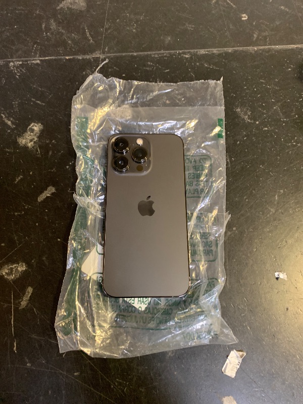 Photo 1 of Apple iPhone 13 Pro, 512GB, Black Titanium - Unlocked (Renewed)