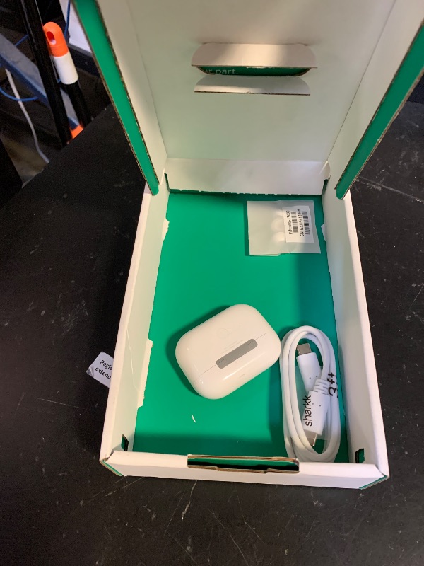 Photo 1 of Apple AirPods Pro (2nd Generation) with MagSafe Charging Case (USB-C) (Renewed Premium)