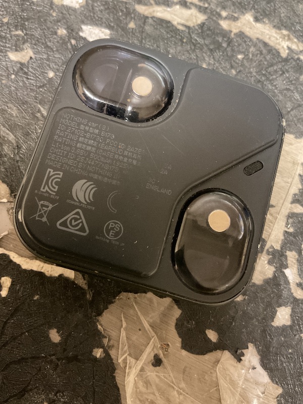 Photo 1 of Nothing Ear (3) Wireless Earbuds Super Mic 45dB Hybrid Active Noise Cancelling Bluetooth Headphones Hi-Res 6 Mics, 12mm Dynamic Bass Boost, Dual Connect ANC Sport Ear Buds for iPhone Android, Black