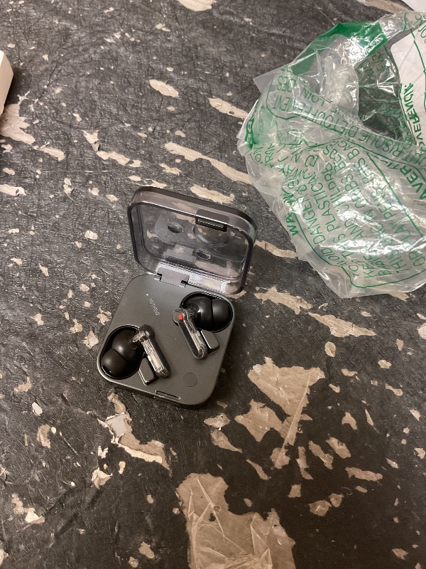 Photo 1 of Nothing Ear (3) Wireless Earbuds Super Mic 45dB Hybrid Active Noise Cancelling Bluetooth Headphones Hi-Res 6 Mics, 12mm Dynamic Bass Boost, Dual Connect ANC Sport Ear Buds for iPhone Android, Black