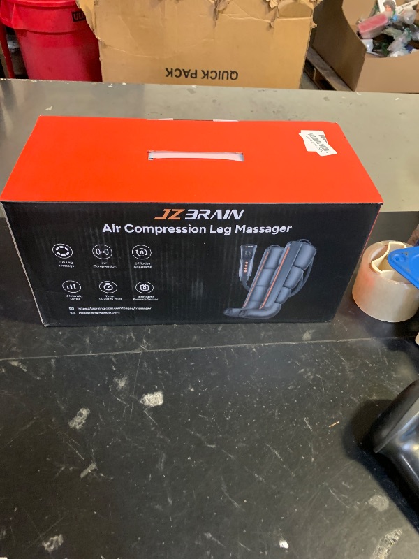 Photo 1 of JZBRAIN Sequential Air Compression Recovery System : Professional Full Leg Compression Boots for Circulation and Pain Relief - Sequential Device for Muscle Relaxation - for Athletes,Women,Men