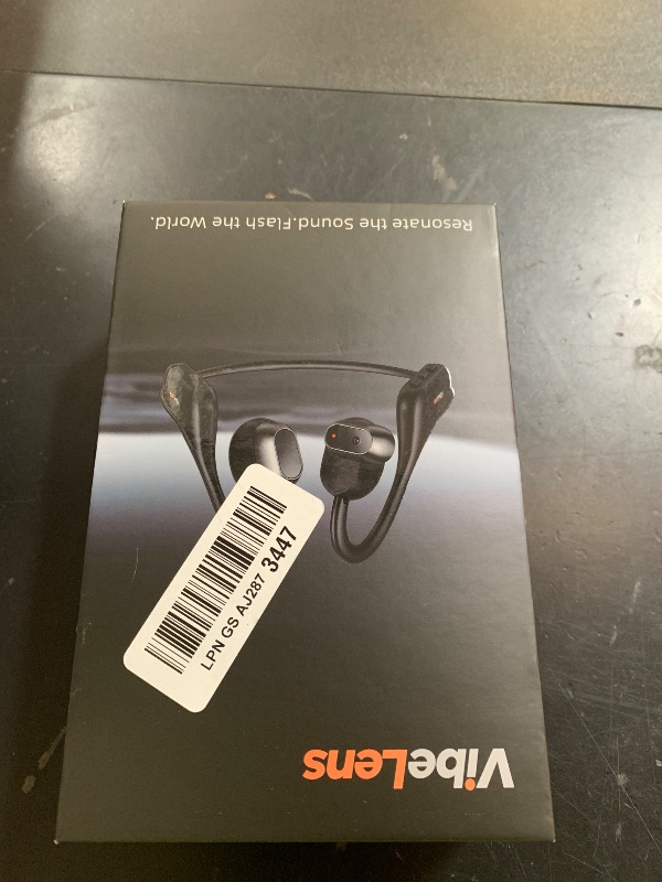 Photo 1 of VibeLens MusicCam Bone Conduction Headphones with Camera, Patented Design