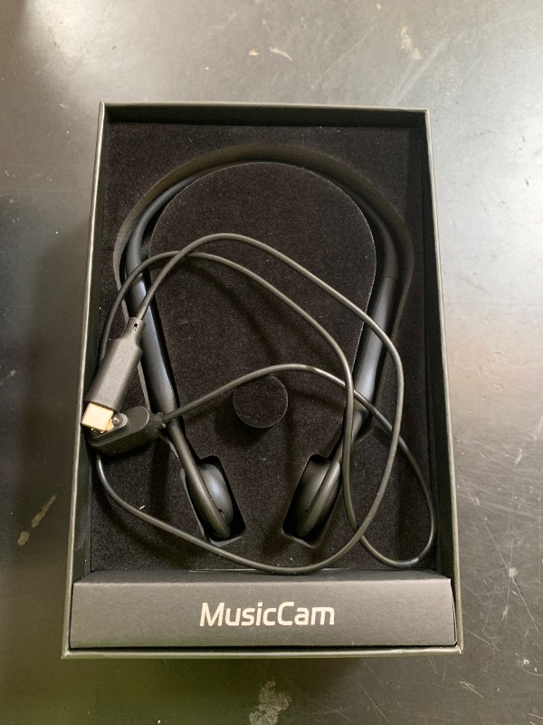 Photo 1 of VibeLens MusicCam Bone Conduction Headphones with Camera, Patented Design