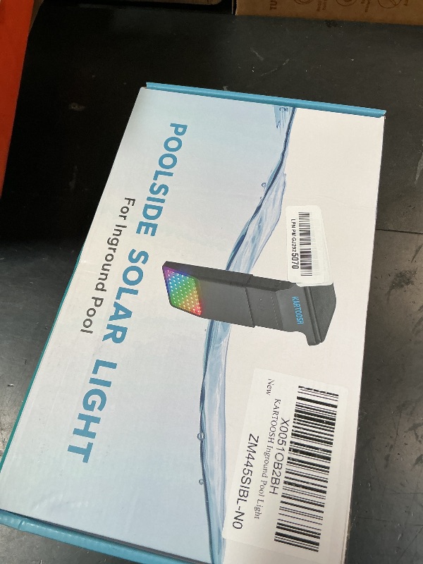Photo 1 of KARTOOSH Solar Pool Lights for Inground Pool Wireless Underwater LED Light