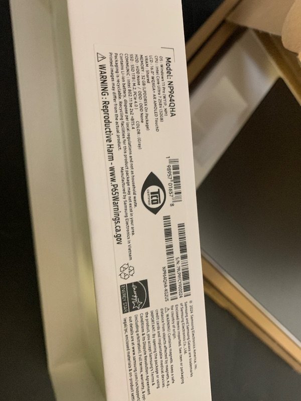Photo 1 of Samsung 16” Galaxy Book5 Pro 360 Copilot+ PC, AI Business Laptop, Windows 11 Pro, Intel Core Ultra 7 Processor 258V, 3K AMOLED Touchscreen, 32GB / 1TB, 120HZ, 2025 Model NP964QHA-KG2US, Gray