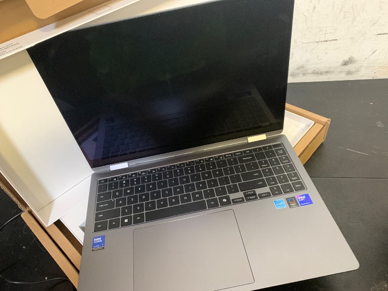 Photo 1 of Samsung 16” Galaxy Book5 Pro 360 Copilot+ PC, AI Business Laptop, Windows 11 Pro, Intel Core Ultra 7 Processor 258V, 3K AMOLED Touchscreen, 32GB / 1TB, 120HZ, 2025 Model NP964QHA-KG2US, Gray