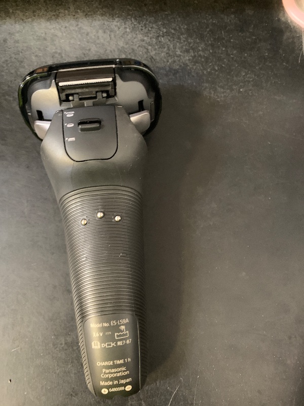 Photo 1 of Panasonic ARC6 Electric Razor for Men Face, Wet/Dry Foil Shavers for Men, Premium Automatic Cleaning and Charging Station, Ultra-Fast 6-Blade & Pop-Up Trimmer - ES-LS9A-K (Black)