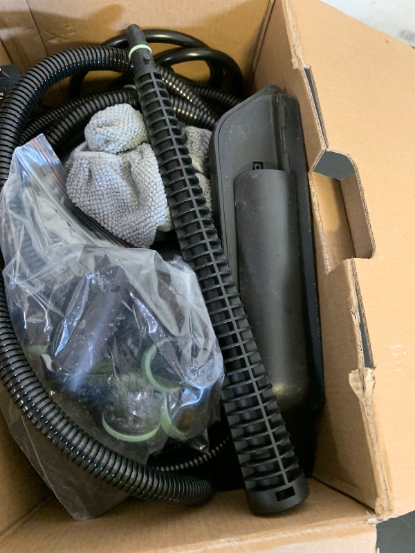 Photo 1 of Steam Cleaner, Portable Steamer for Cleaning with 16pcs Accessories, 6-Level Adjustable and 15s Heat-Up, Handheld Steam Cleaner for Home, Tile, Dirt, Grout, Grease, Car Detailing