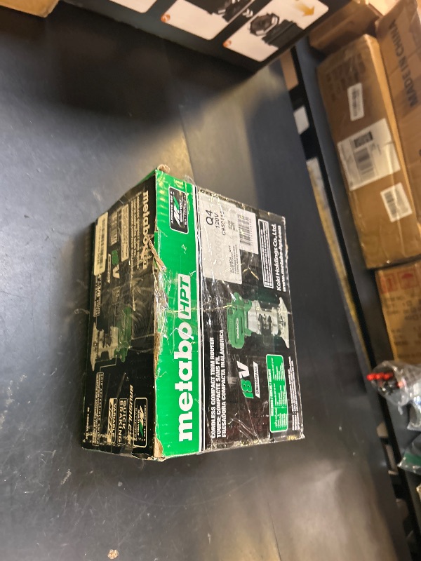 Photo 1 of Metabo HPT 18V Cordless Trim Router, Variable Speed 10,000-30,000 RPM, Lightweight Router Design, 1/4-Inch and 3/8-Inch Collets, LED Work Light, Soft Start & Quick Brake, Tool Body Only, M1808DAQ4