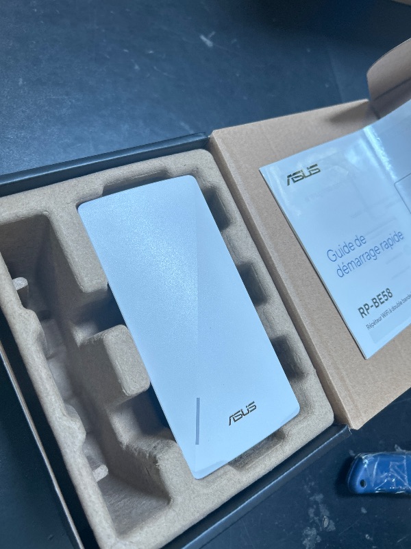 View 3 of ASUS RP-BE58 BE3600 Dual Band WiFi 7 (802.11be) Range Extender, AiMesh Extender for Seamless mesh WiFi; Works with Any WiFi Router