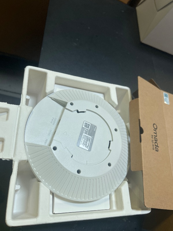 Photo 1 of TP-Link Omada WiFi 7 Wireless Access Point - BE11000 Tri-Band, 2.5G Port, PoE+ or DC Powered, Adapter Included, 5yr Warranty, Captive Portal, Mesh, WPA3, Roaming, Business WiFi Experience (EAP770)