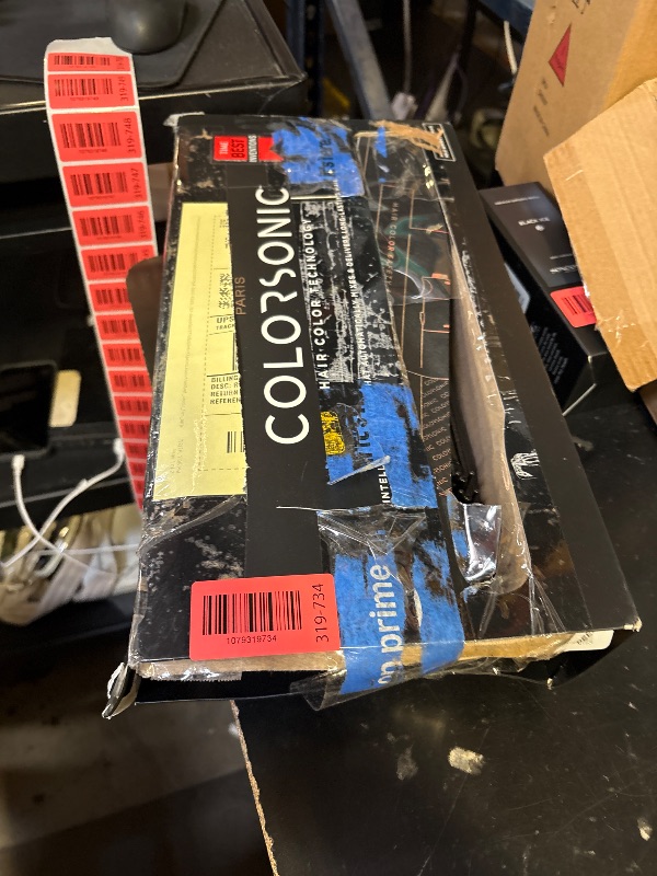Photo 1 of L'Oreal Paris Colorsonic Permanent Hair Dye Coloring Device for Root Touch Up, All Over Color, and Gray Coverage, Mistake-Free Application (Hair Color Cartridge Sold Separately)