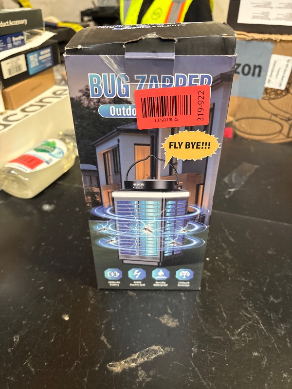 Photo 1 of Bug Zapper Outdoor, 4-in-1 4200V Electric Mosquito Zapper, Rechargeable Bug Zapper Cordless Fly Zapper with 5000mAH Battery, Waterproof IP67, Wireless & Portable Insect Zapper for Patio Camping