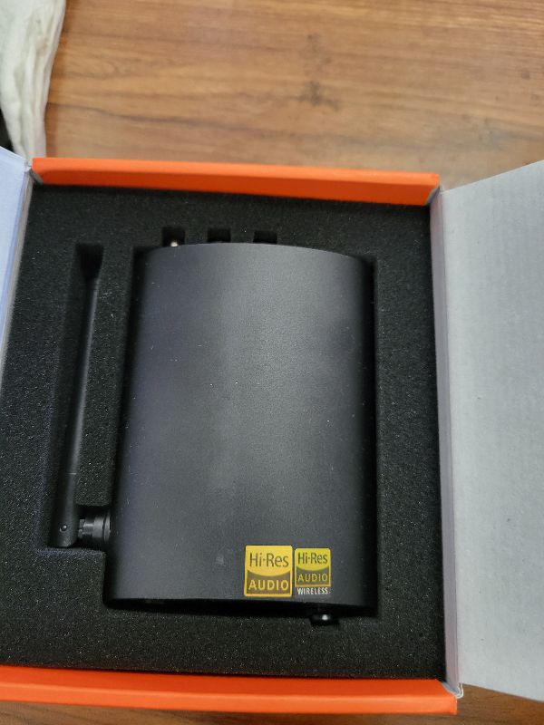 Photo 1 of 1Mii DS500 Hi-Res Bluetooth 5.3 Receiver, 32-Bit/384kHz Audiophile DAC, Lossless LDAC & aptX HD, OLED Display, Built-in EQ, RCA/Optical/Coaxial Out for Home Stereo, AV Receiver & Amplifier