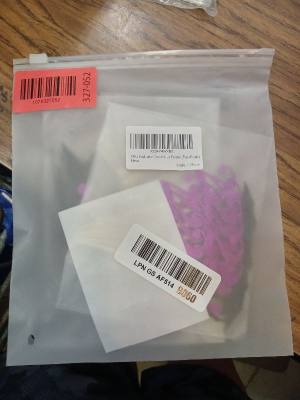Photo 1 of 24Pcs Graduation Cupcake Toppers, Graduation Decorations Class of 2026 Cupcake Toppers (Black Purple)