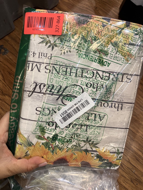 Photo 1 of 100 Envelopes Money Saving Challenge, Money Saving Budget Binder with Cash Envelopes, Motivational Process to Save $5050, A5 Saving Challenge Book - Philippians 4-13 Sunflowers Yellow Floral