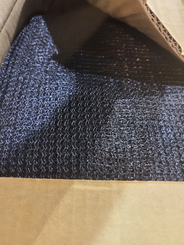 Photo 1 of 15FT Trampoline Replacement Safety Enclosure Net for 6 Straight Poles Round Frame, Breathable and Weather-Resistant with Adjustable Straps(NET ONLY)