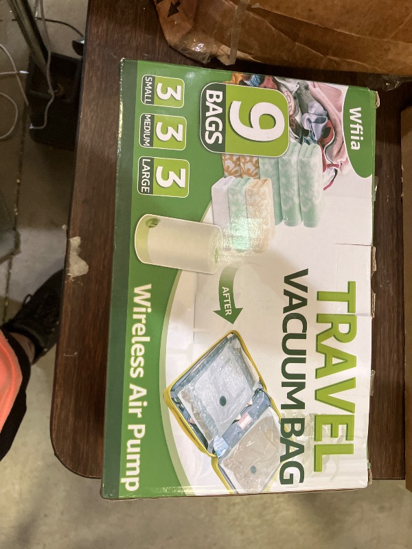 Photo 1 of 12 Packs Vacuum Bags for Travel with Rechargeable air Pump, 3 Sizes Vacuum Seal Bags for Clothing, Space-Saving Compression Storage Bags for Travel & Closet Organization