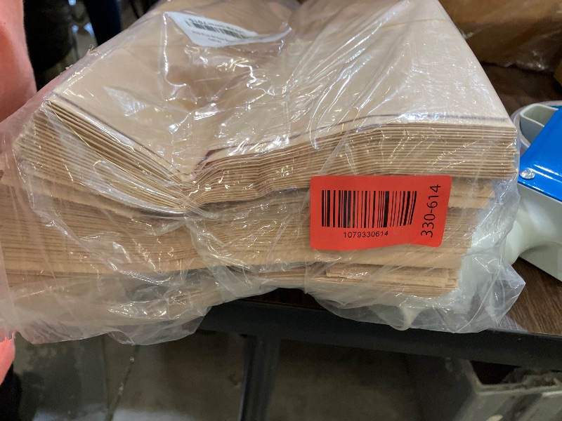 Photo 1 of 200 Pcs Bread Bags for Homemade Bread, Sourdough Paper Bags With Window, 50% Thicker 13.7x8.2x3.7in, A Large Bakery Bag Used for Storage Sourdough & Snacks, 210 Cute Sealing Stickers With Ties