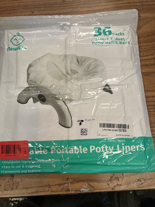 Photo 1 of [36 Counts]Newnice Disposable Potty Liners for OXO Tot 2-in-1 Go Potty