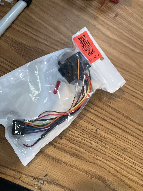 Photo 1 of 16Pin ISO Aftermarket Radio Harness Adapter for Hyundai 2008-2012 KIA 2009-2013 with 4Pin Adapter, 16Pin Android Car Stereo Wiring Harness with SWC Reverse Cable for Santa Fe Sonata Soul Rio Optima
