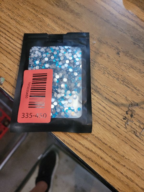 Photo 1 of 1500 Pieces SS16 4mm Flatback Rhinestones Clear Glass Round Gems Crystals for Nail Art DIY Crafts Clothes Shoes Bags ?Aqua Blue?